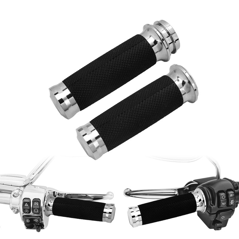 HCmotorku Bike Grip Handle Grip 1" Electronic Throttle Handle Grip
