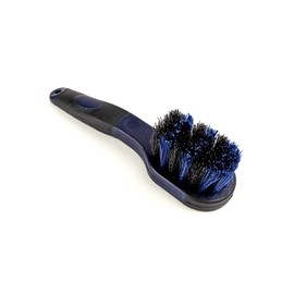 Shires Equestrian - Shires Ezi-groom Bucket Brush - Navy - Size: Onesize