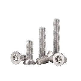 SYDARSYN Torx Countersunk Screw Hexagon Socket Machine Screw Flat Head Screw with Torx M3 x 8 mm (Pack of 50)