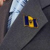 Barbados Country Flag Brooch Shirt Hat Backpack Jewelry Accessories Decoration
