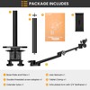 TARION Camera Arm Mount Desk Stand: Heavy Duty DSLR Desktop