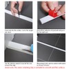 67”Shower Threshold Water Dam Barrier,Silicone Shower Water Guard for Bathroom