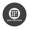 Save The Stick Art | Manual Transmission Three Pedals Gift