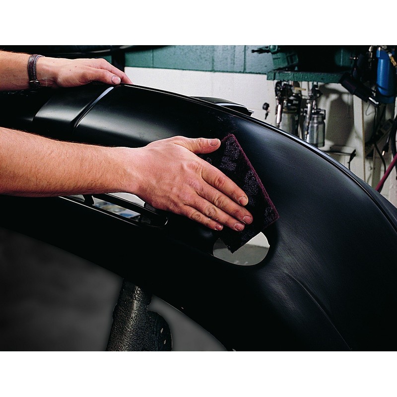 3M Scotch-Brite Paint Prep Scuff Hand Pad 07777 Maroon, 20