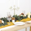 Cheesecloth Table Runner Gauze Table Runner Gold Table Runner 36x120