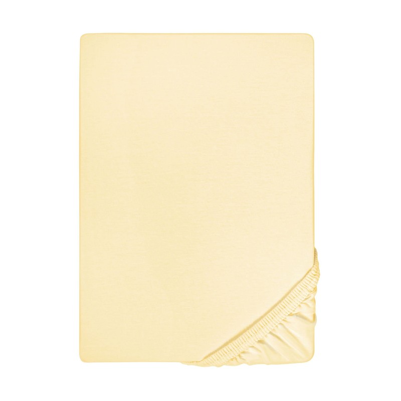 Biberna Fine jersey fitted sheet (Max. mattress height 22 cm)