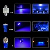 SHENKENUO 13Pcs T10 31mm Car LED Interior Lights Kit Ice