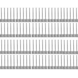 95 Pcs Stainless Steel Air Needle Refill for Basketball Soccer Volleyball Rugby Ball Needle Inflator Ball Pump Needle Multifunction Portable Size Ball Pump Needle
