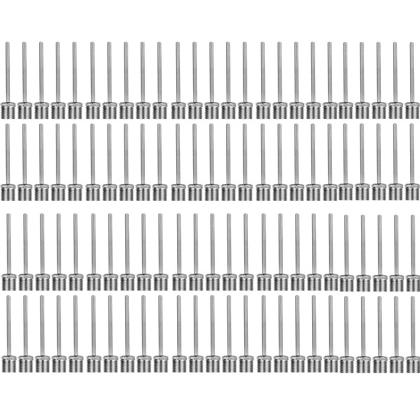 95 Pcs Stainless Steel Air Needle Refill for Basketball Soccer