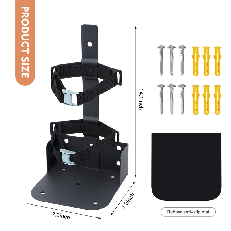 Fire Extinguisher Mount,Heavy Duty Vehicle Bracket Compatible with 20lb ABC,