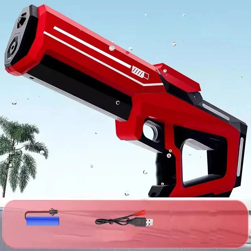 Electric Water Gun for Summer Outdoor Play – Rechargeable Automatic