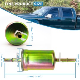 OXCANO FG-1114 FG986B EFF004 Fuel Filter Assy-Fuel Compatible with Ford F150 Focus Ranger F250 Super Duty,Cosmic Color,Limited Edition,Replaces 2M5Z-9155-CA PF-2000