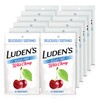 Luden's Sugar Free Wild Cherry Throat Drops, Sore Throat Relief,