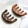Wooden Massage Comb, 1 Count Head & Scalp Massaging Comb,