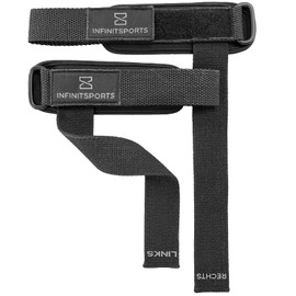 Infinitsports® - Lifting Straps for Bodybuilding and Fitness - Professional Lifting Aid (Version 2)
