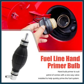 TUCKBOLD 8mm 5/16'' Rubber Fuel Line Hose Hand Primer Petrol Diesel Pump Bulb Automotive Parts