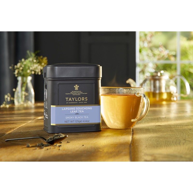Taylors of Harrogate Lapsang Souchong Loose Leaf, 4.41 Ounce Tin