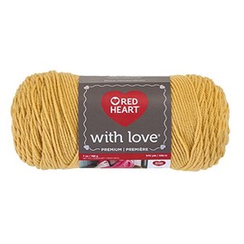 Red Heart With Love Yarn - Cornsilk