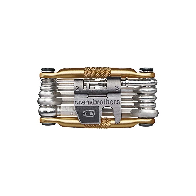 Crank Brothers Multi 17 Tool - Gold/Bicycle Cycling Cycle Road
