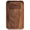 Marley Natural American Black Walnut Rolling Tray (Small)
