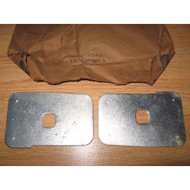 Ford 2 NOS Ford Quarter Panel Striker Reinforcement Plate E3FZ6128362A 1981-84 EXP
