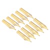 PATIKIL 0.5-0.7mm Line Width Fountain Pen Nib Replacement, 10 Pack