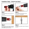 Sammys 8013925-25 Vertical Rod Anchor Super Screw with 1/2 in.