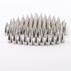 Nisorpa 100PCS Metal Studs Rivet Bullet Spike Cone Screw Punk
