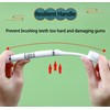 CMHX Extra Soft Toothbrushes Periodontist Design Tapered Bristles for Sensitive