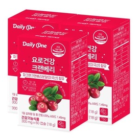 Daily One Urinary Tract Health Cranberry 3 cans / 데일리원 요로건강 크랜베리 3통