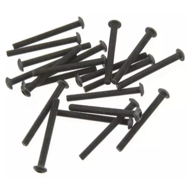 Thunder Tiger NEW Thunder Tiger Button Head Machined Screw 3x30mm