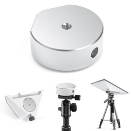 XLTTYWL Starlink Mini Alloy Tripod Mount Adapter, Aluminum Mini Starlink Mount with 1/4''-20 Thread, Compatible with Standard 1/4'' Tripods, Road, Vans, RV, Outdoor, Camping