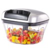 Manual Food Processor Vegetable Chopper, Geedel Pull Chopper with String,
