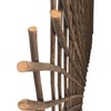 Expandable Garden Trellis Plant Support Willow Lattice Fence Panel for
