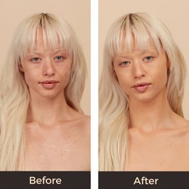 Monika Blunder Beauty - Blunder Cover Foundation Concealer - Shade: 3.5 - Drei.5 - Light/Medium, Neutral with Subtle Pink Undertones - Clean Beauty, All-In-One, Cruelty-Free - 0.62 oz