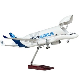 1/150 Scale Transport Aircraft Model 16.5 Inches A330 Plane with a Large Airport Mat, Ideal Gift and Display