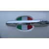 Fiat 500 Italian Flag Car Auto Door Handle Trim Molding