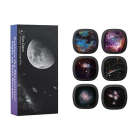 Realistic Discs - Discs for Ainael Galaxy Projector, 5K Ultra HD Discs for Home Planetarium, 6 Disc Set without Projector (Nebula 5)