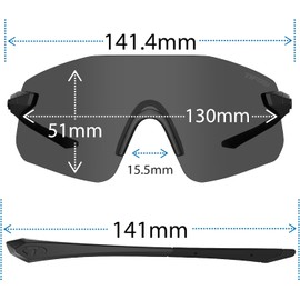 Gafas de sol deportivas Tifosi Vogel SL para ciclismo, béisbol y running