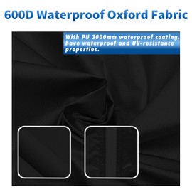 KALINCO Tire Cover, Waterproof Tire Storage Bag, Dust-Proof Seasonal Tire Cover, Universal Spare Tire Cover, Fits up to Diameter 25" Tires, 2 Pack