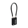 RESET-204 4 Digit Combination Padlock with 4 inch(10cm) Steel Cable