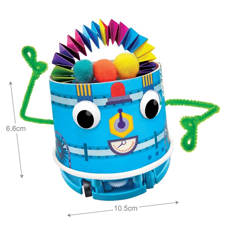 4M 404920 Thinking Kits-Motorised Paper Cup Robot-Science and Activty for