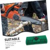 Kisangel 2pcs Chainsaw Chain Rail Plastic Chainsaw Guide Bar Dressing