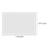 Operitacx 1 Set Acrylic Dry Erase Board and Advertisement Nails
