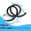 U0U 100 Ft Backer Rod 1/8 Inch,Black Foam Caulk Saver