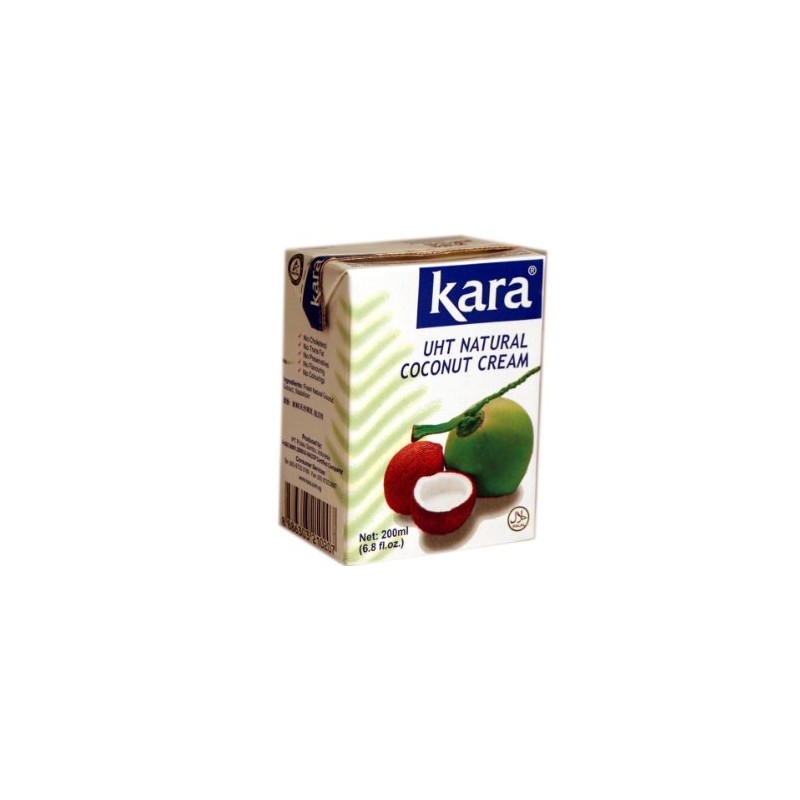 Coconut Cream (UHT Natural) - 6.76fl oz (Pack of 2)