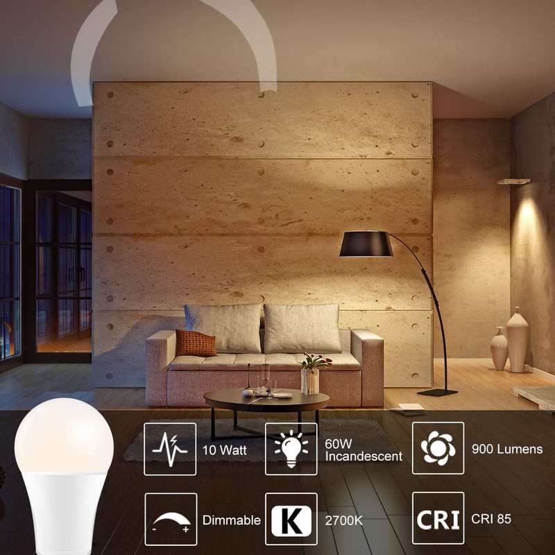 ILC Color Changing LED Light Bulb, 120 Colors, 2700K Warm