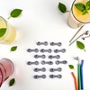 10Pcs Grey Universal Silicone Sealing Bottle Straw Hole Grommets Stopper