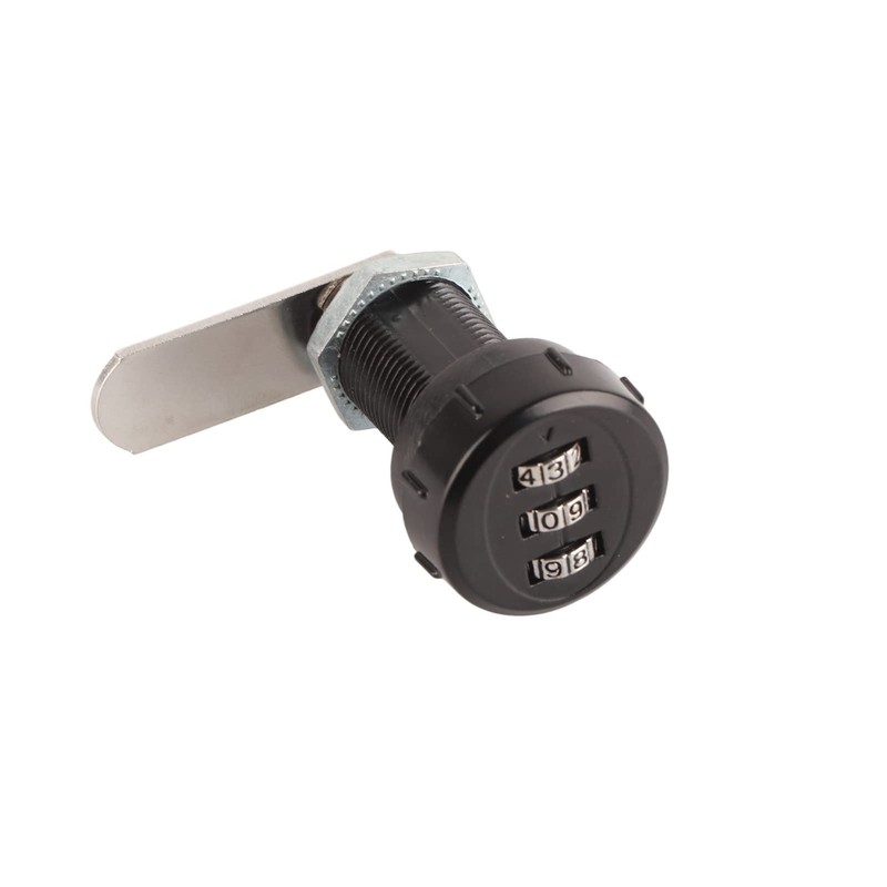 QANYEGN Combination Cam Lock, Cabinet Combination Locks, 3 Digit Combination