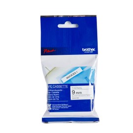 Brother MK-221SBZ Labelling Tape Cassette, Black on White, 9 mm (W) x 4 m (L), Brother Genuine Supplies